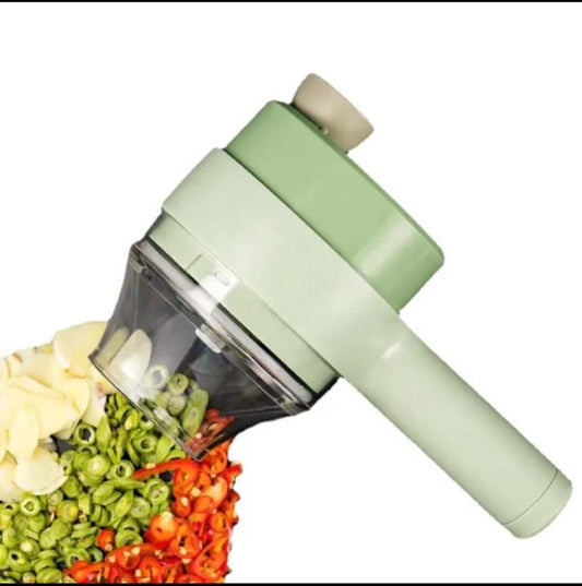 Electric Handheld Food Chopper & Slicer