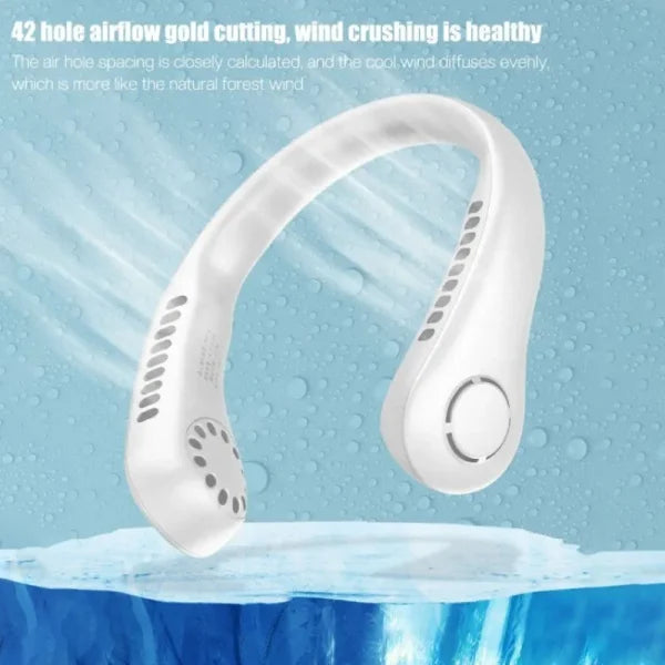 Portable Hanging Neck Fan | USB Charging